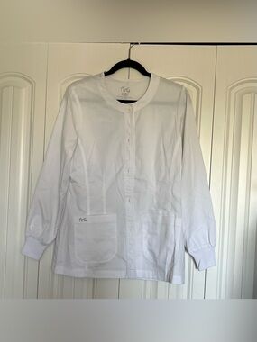 Barco Uniforms Button-Front Warm-Up Jacket